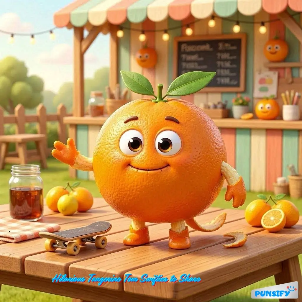 157+ Hilarious Tangerine Puns That Will Brighten Your Day and Spark Joyful Laughter