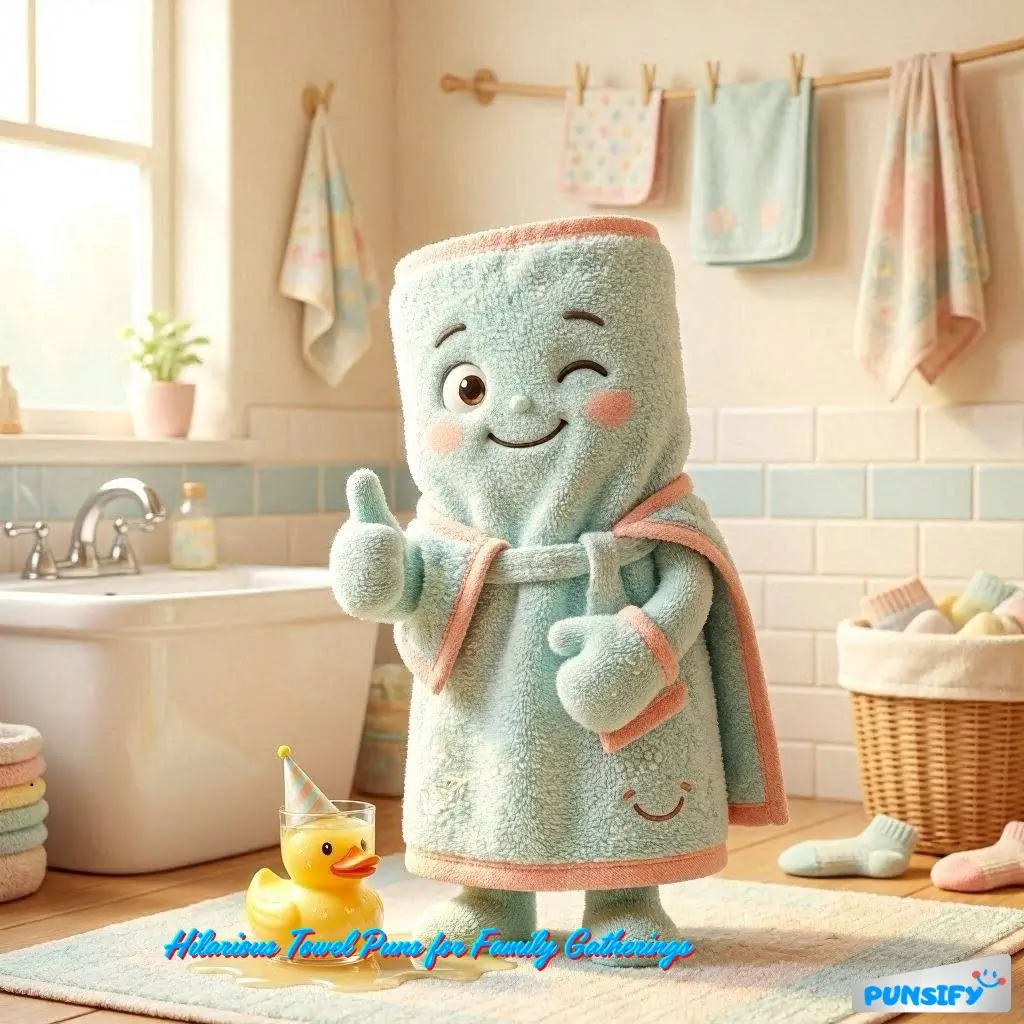 167+ Hilarious Towel Puns That Will Dry Your Tears and Bring a Smile to Your Face