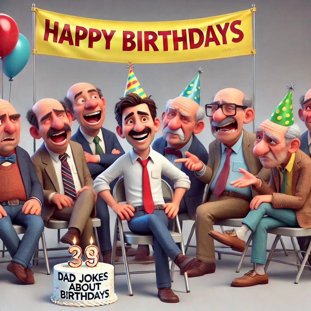 200+ Dad Jokes About Birthdays for Endless Smiles and Laughs 3 Hilarious dad jokes about aging