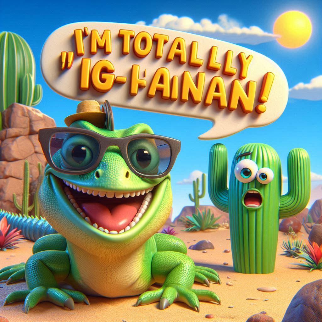 Iguana Puns 1