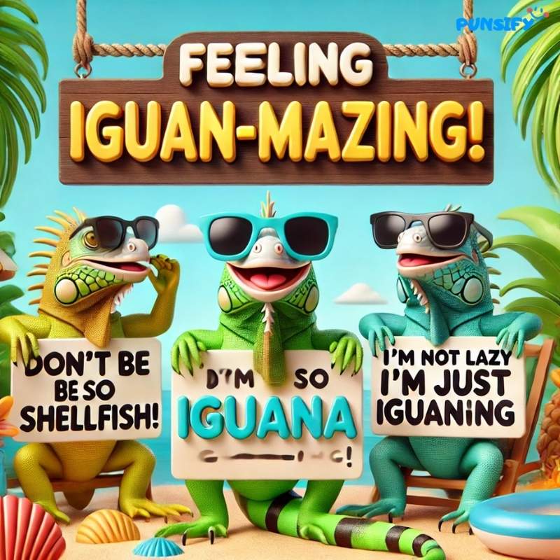 Iguana Puns