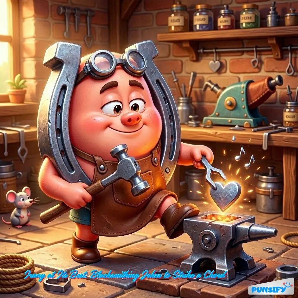 Forging Laughter: 129+ Ways to Hammer Home Blacksmithing Jokes