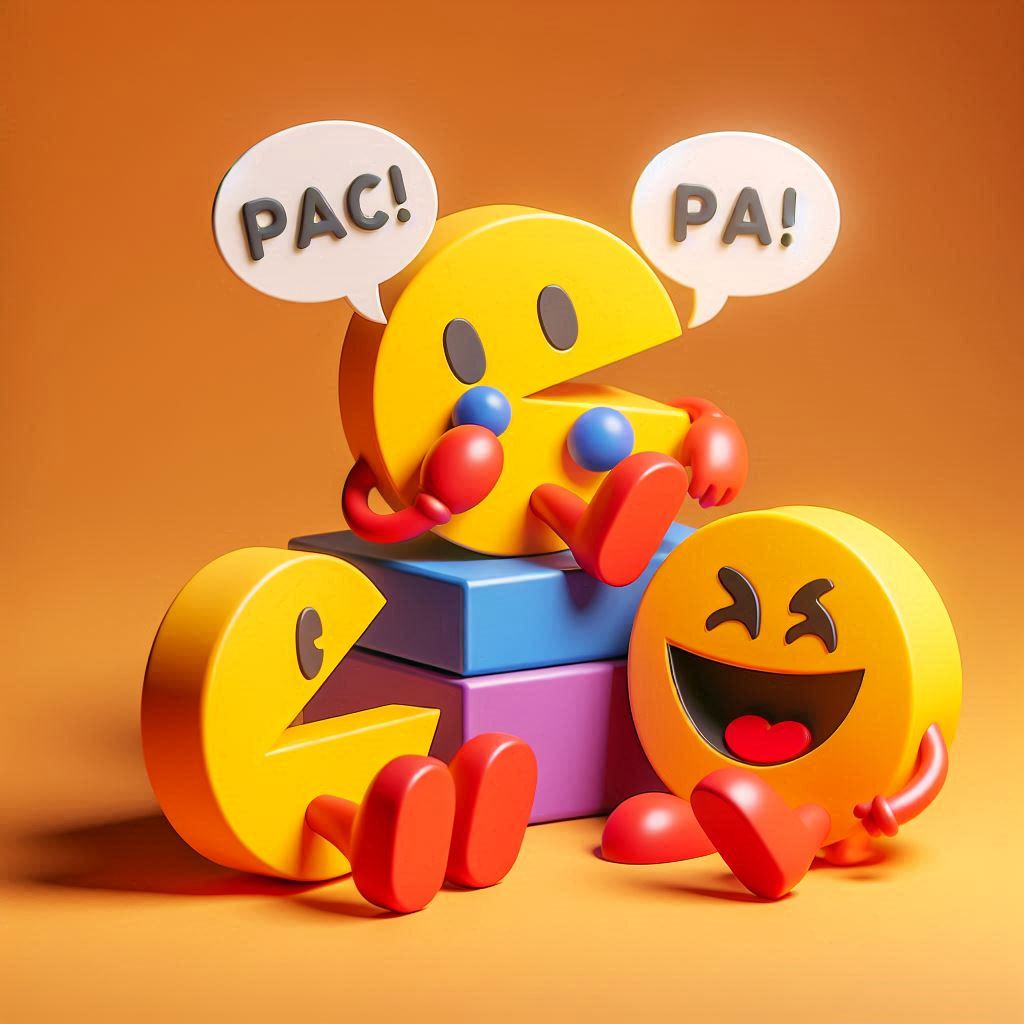 200+ Pac Man Puns That Will Gobble Up Your Laughter and Level Up Your Fun 4 Juxtaposition The Ghosts Who Loved Pac Man but Feared the Maze