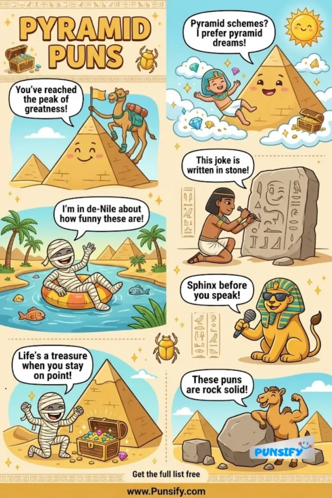 167+ Funny Pyramid Puns That Will Make You Laugh and Elevate Your Day with Fun Humor