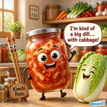 167+ Kimchi Puns That Are Fermenting With Laughter and Spicy Fun