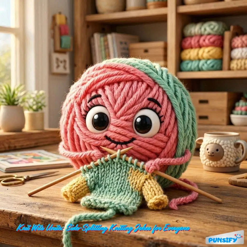 193+ Hilarious Knitting Puns and Jokes to Stitch Up Your Day with Laughter