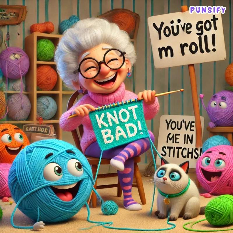 Knitting Puns