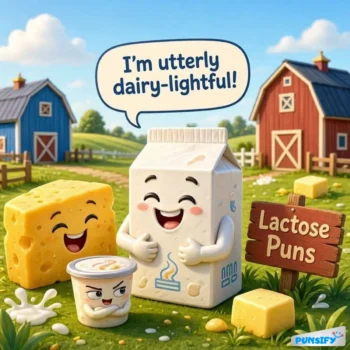 157+ Hilarious Lactose Puns That’ll Have You Cheddarly Chuckling