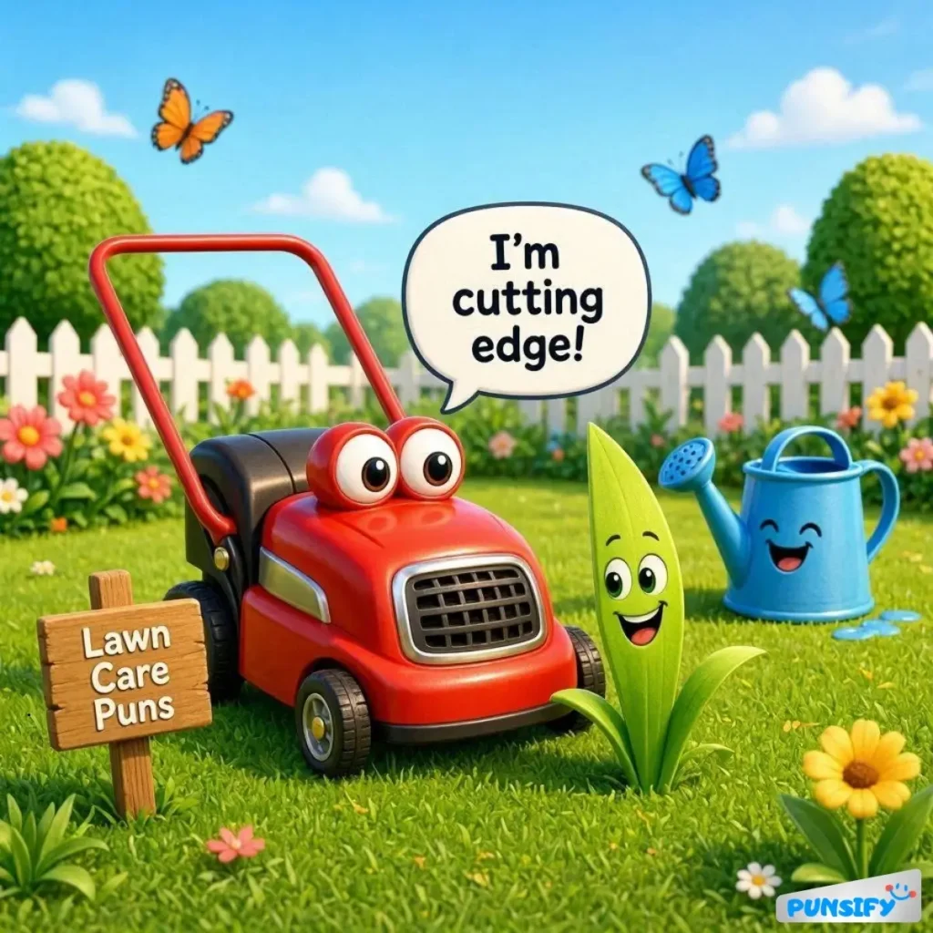 Lawn Care Puns