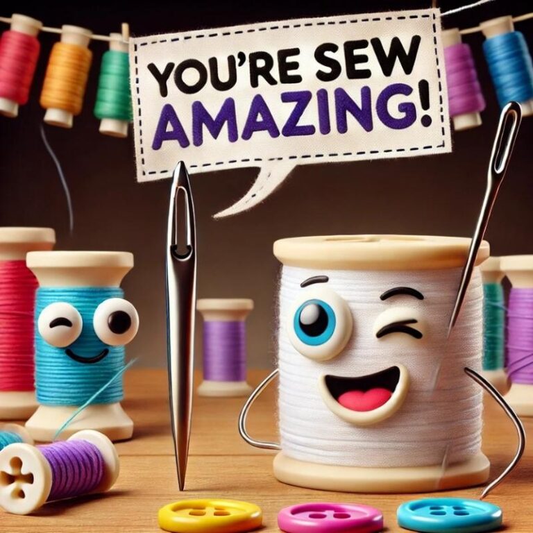 Needle And Thread Puns