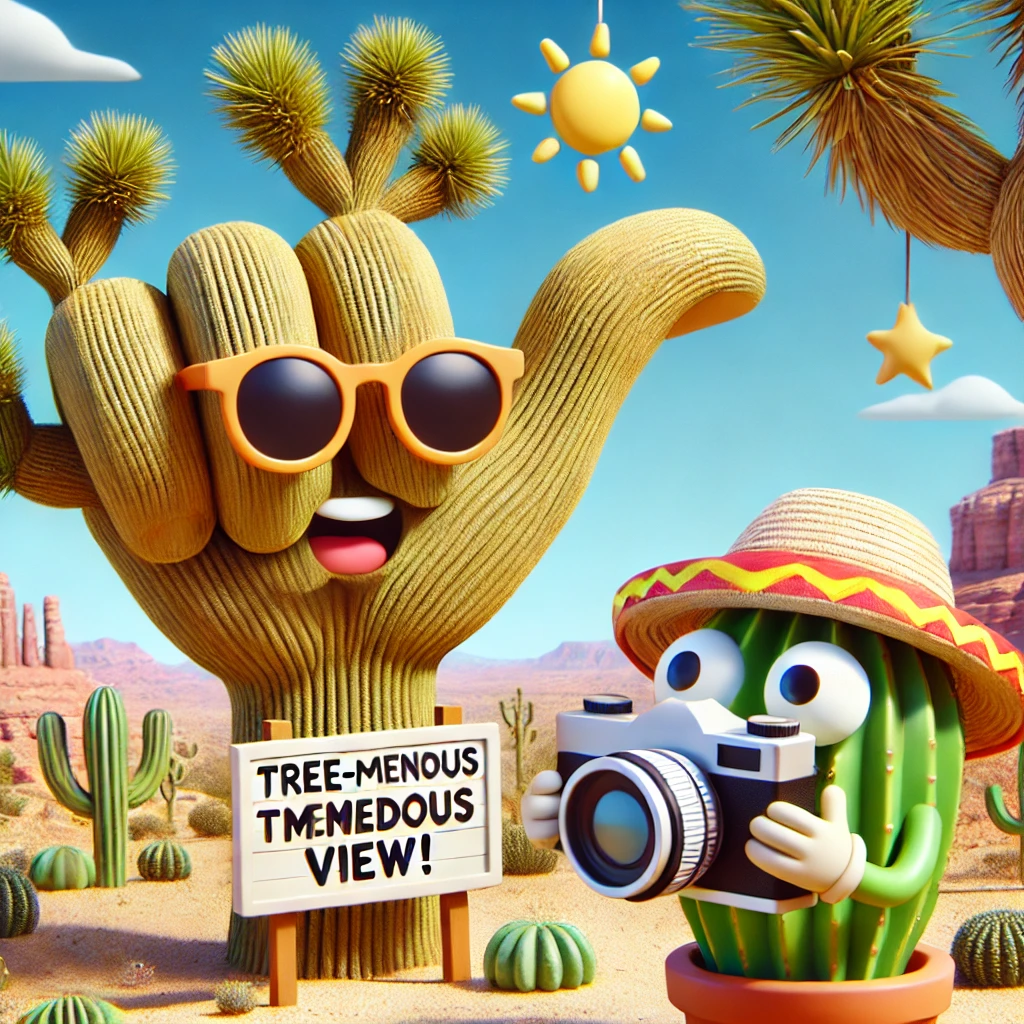 200+ Joshua Tree Puns to Brighten Your Day with Nature's Funniest Vibes 2 One Liners Thatll Leaf You Laughing in Joshua Tree