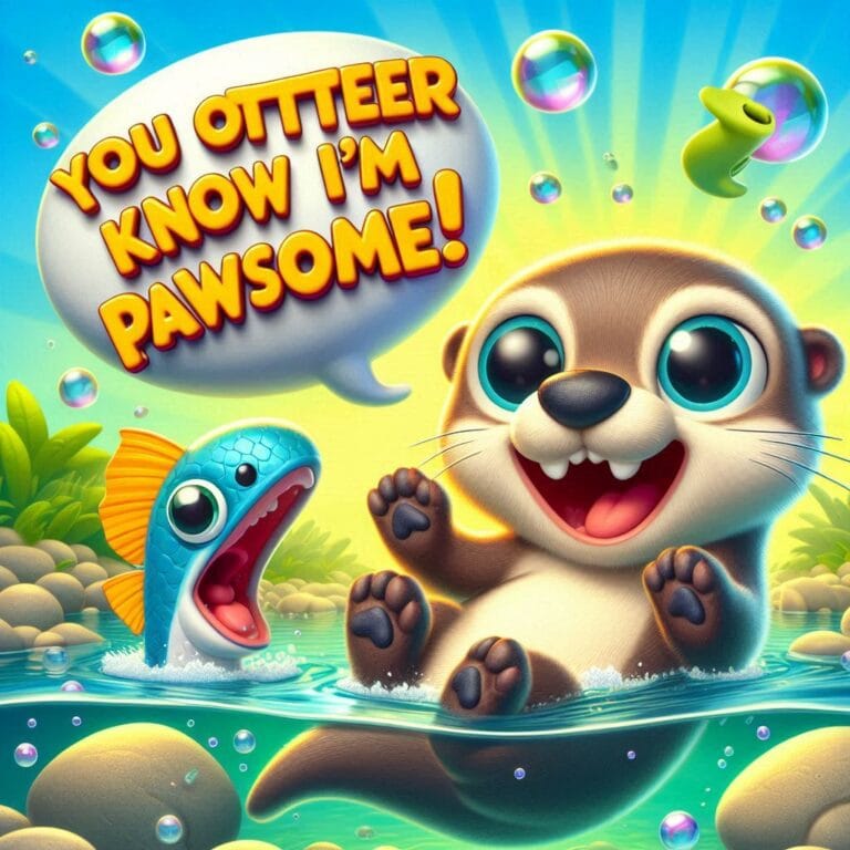 157+ Otter Puns That Will Make You Laugh And Fall In Love With These Playful Creatures