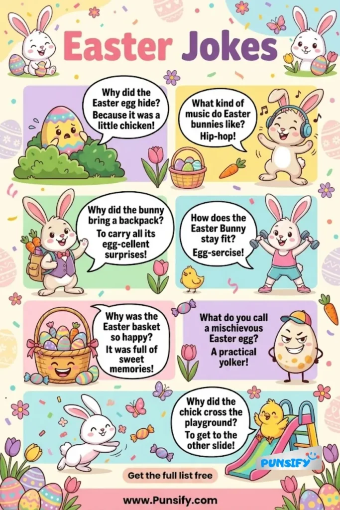 159+ Egg-cellent Easter Jokes and Puns to Crack You Up!