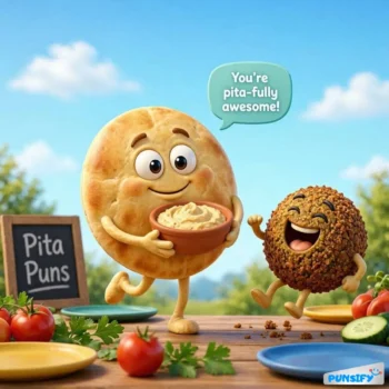 163+ Funny Pita Puns That Will Wrap You in Laughter and Spice Up Your Conversations