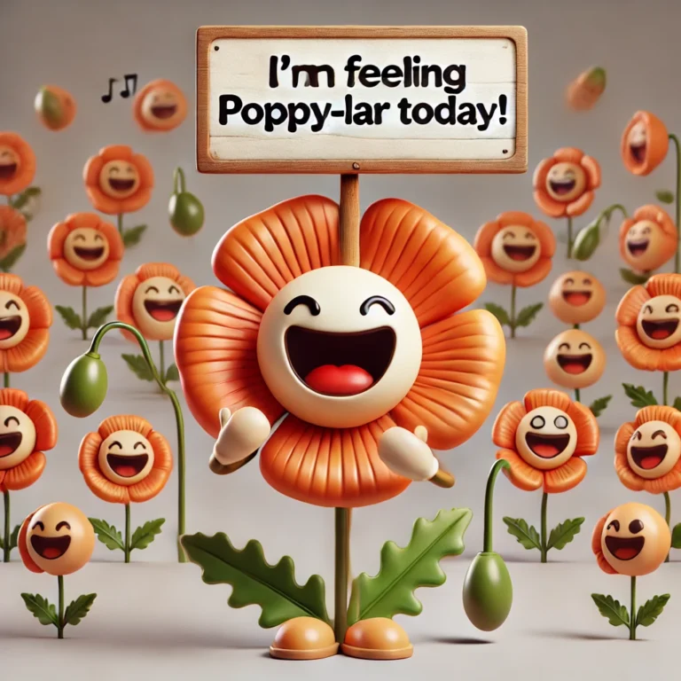 200+ Best Poppy Puns to Brighten Your Day with Laughter and Fun for Everyone
