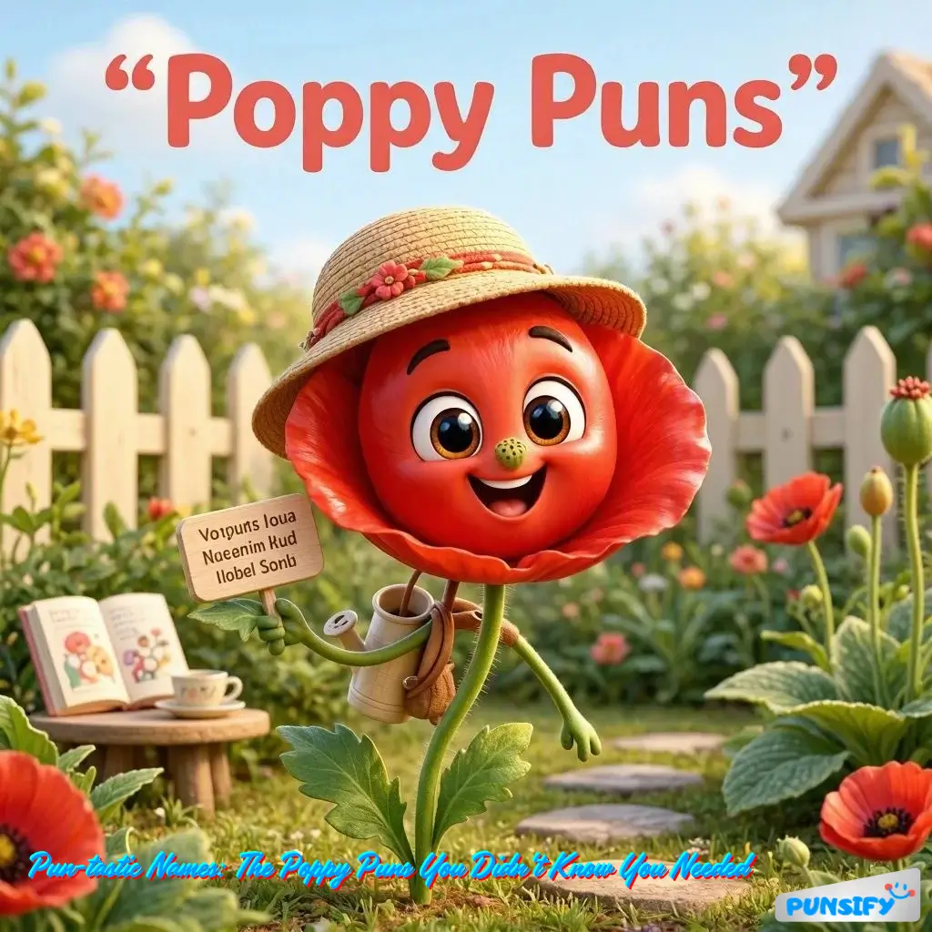 167+ Hilarious Poppy Puns to Brighten Your Day with Laughter and Fun for Everyone in 2026