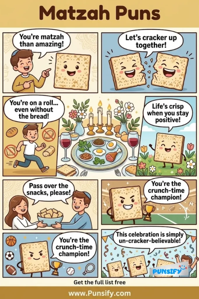 153+ Hilarious Matzah Puns That Will Make You Laugh and Celebrate Passover with Joy in 2026