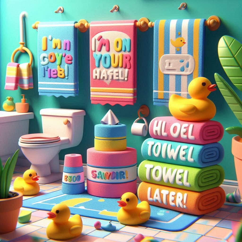 200+ Towel Puns That Will Dry Your Tears and Bring a Smile to Your Face 3 Pun tastic Names for Your Towel Collection