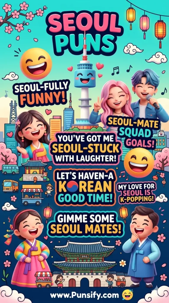 179+ Hilarious Seoul Puns That Will Make You Laugh Out Loud and Brighten Your Day