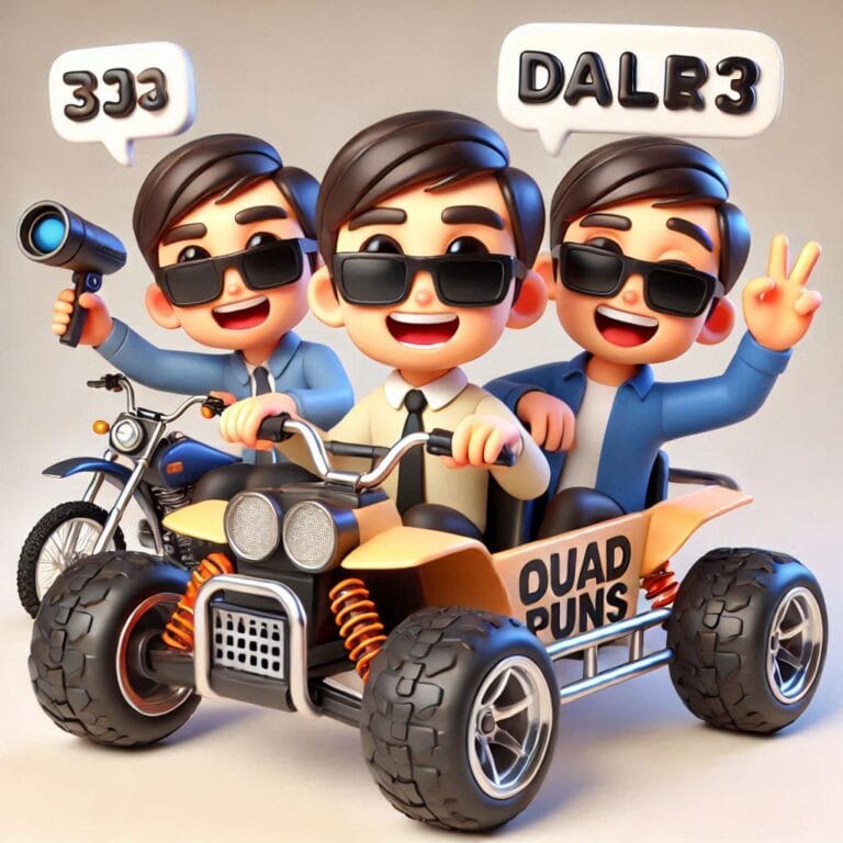 200+ Quad Puns That Will Make You Laugh and Brighten Your Day with Clever Humor