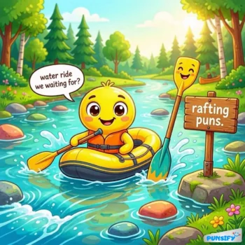 179+ Hilarious Rafting Puns to Make Waves and Keep You Laughing on Your Next Adventure