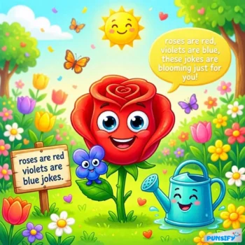 139+ Await You with Roses Are Red Violets Are Blue Jokes: Petals of Laughter and Giggles in 2026