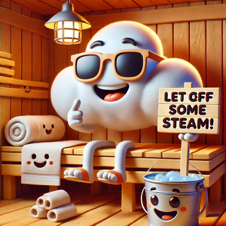 200+ Sauna Puns That Will Heat Up Your Humor and Leave You Sweating with Laughter