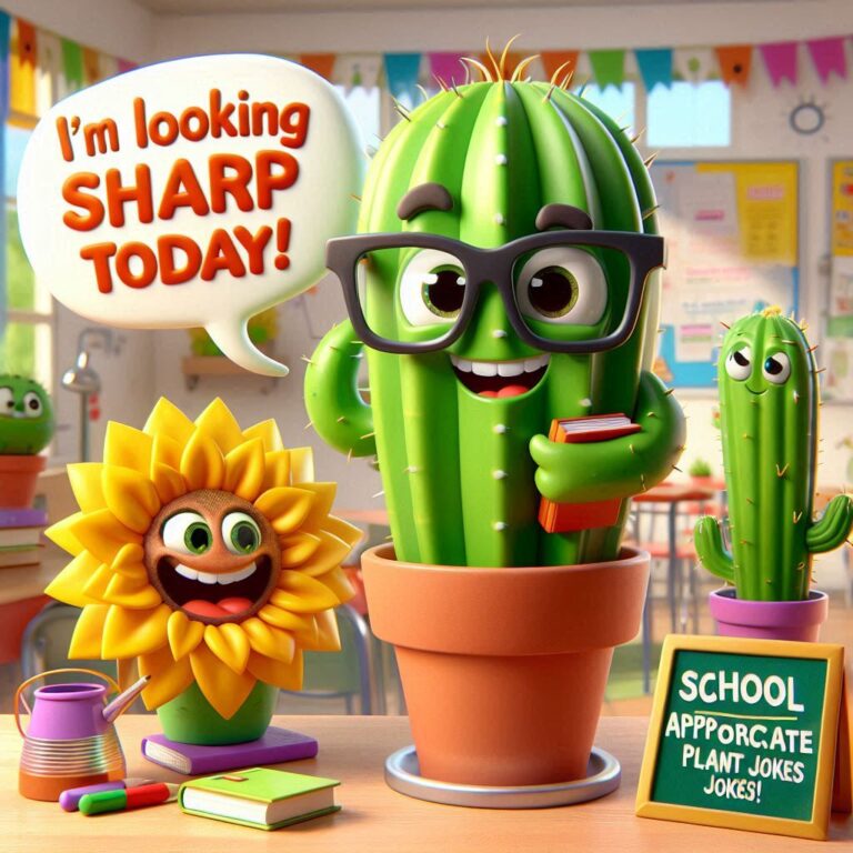 School Appropriate Plant Jokes