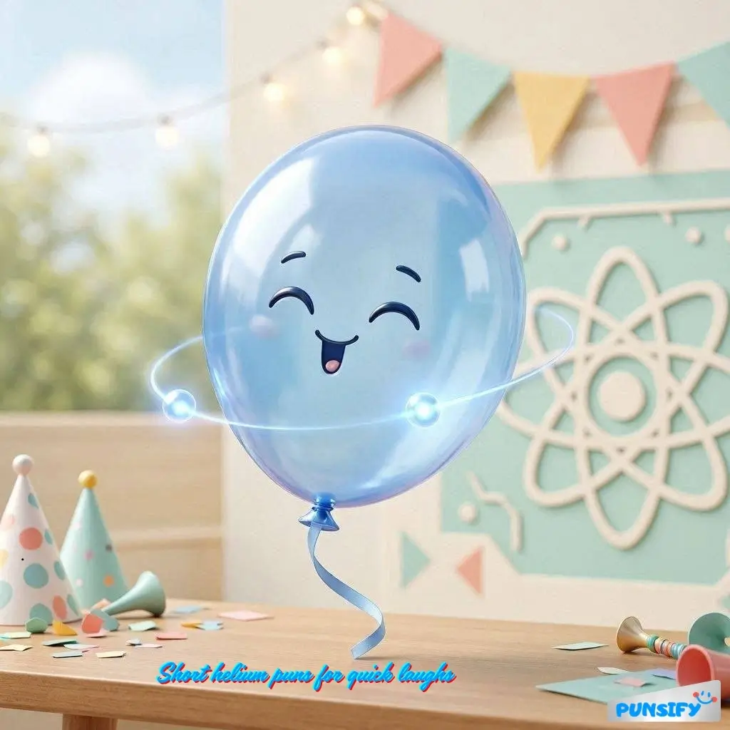 199+ Hilarious Helium Puns That Will Lift Your Spirits and Inflate Your Sense of Humor
