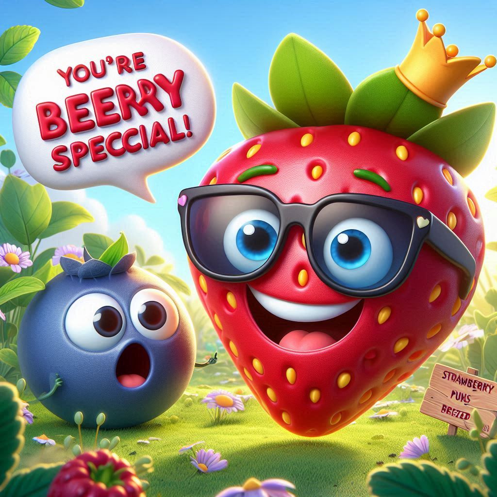 Strawberry Puns