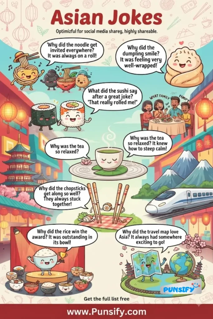 157+ Hilarious Asian Jokes to Make You Rice and Shine with Laughter