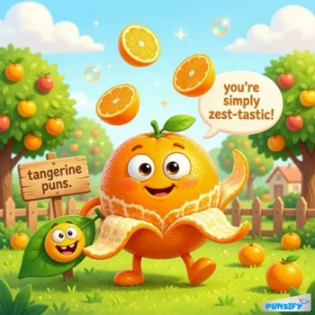 157+ Hilarious Tangerine Puns That Will Brighten Your Day and Spark Joyful Laughter