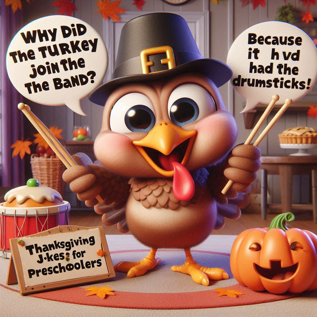 200+ Thanksgiving Jokes For Preschoolers That Will Make You Giggle 3 Thanksgiving Jokes For Preschoolers 1