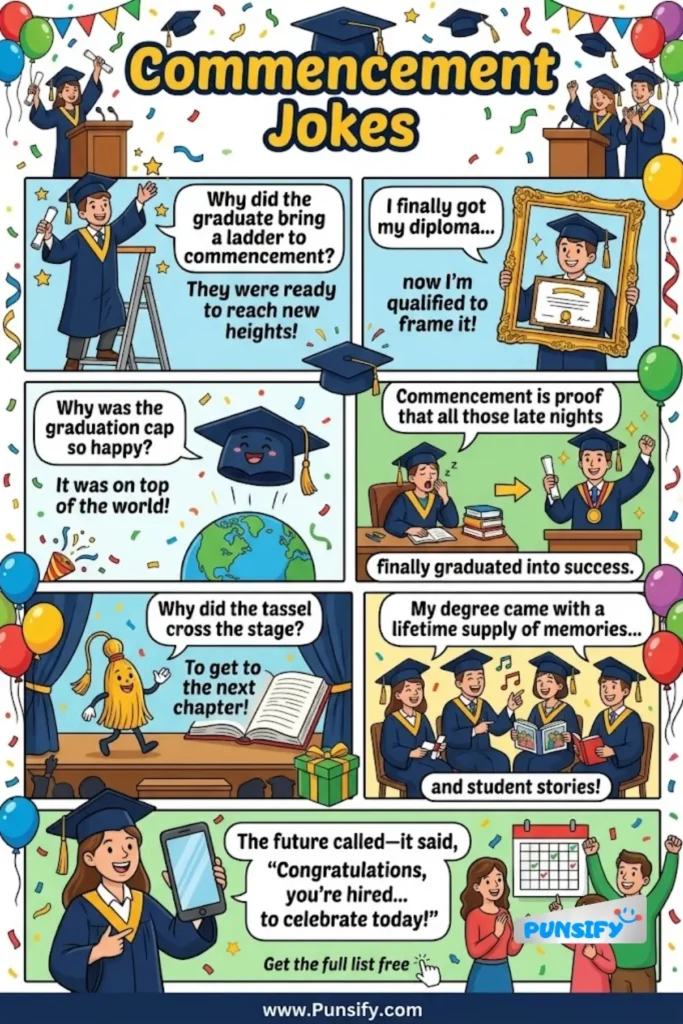 169+ Hilarious Commencement Jokes and Puns to Grad-ify Your Day