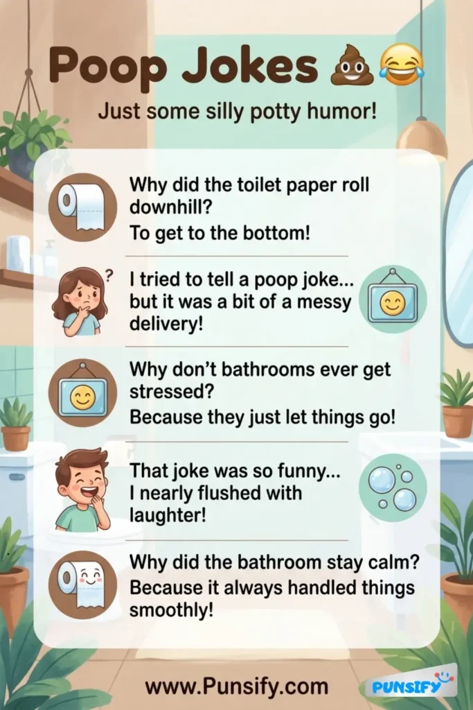 173+ Giggles: Poop Jokes and Puns That Will Crack You Up