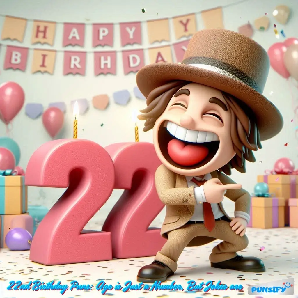 153+ Laughs Galore with 22nd Birthday Puns and Jokes to Make You Chuckle