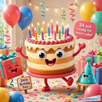 187+ Hilarious 24th Birthday Puns That Will Leave Everyone Smiling