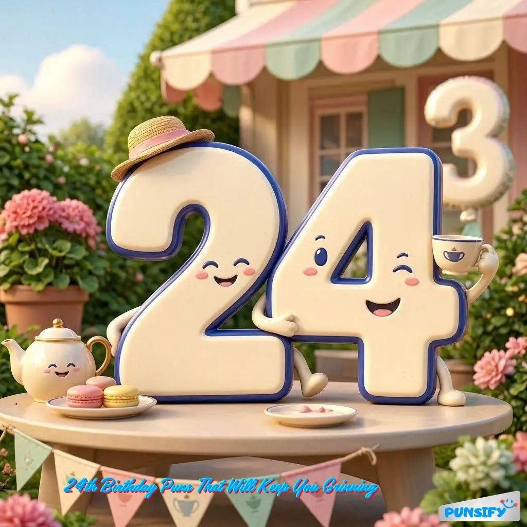 187+ Hilarious 24th Birthday Puns and Jokes That Will Leave Everyone Smiling