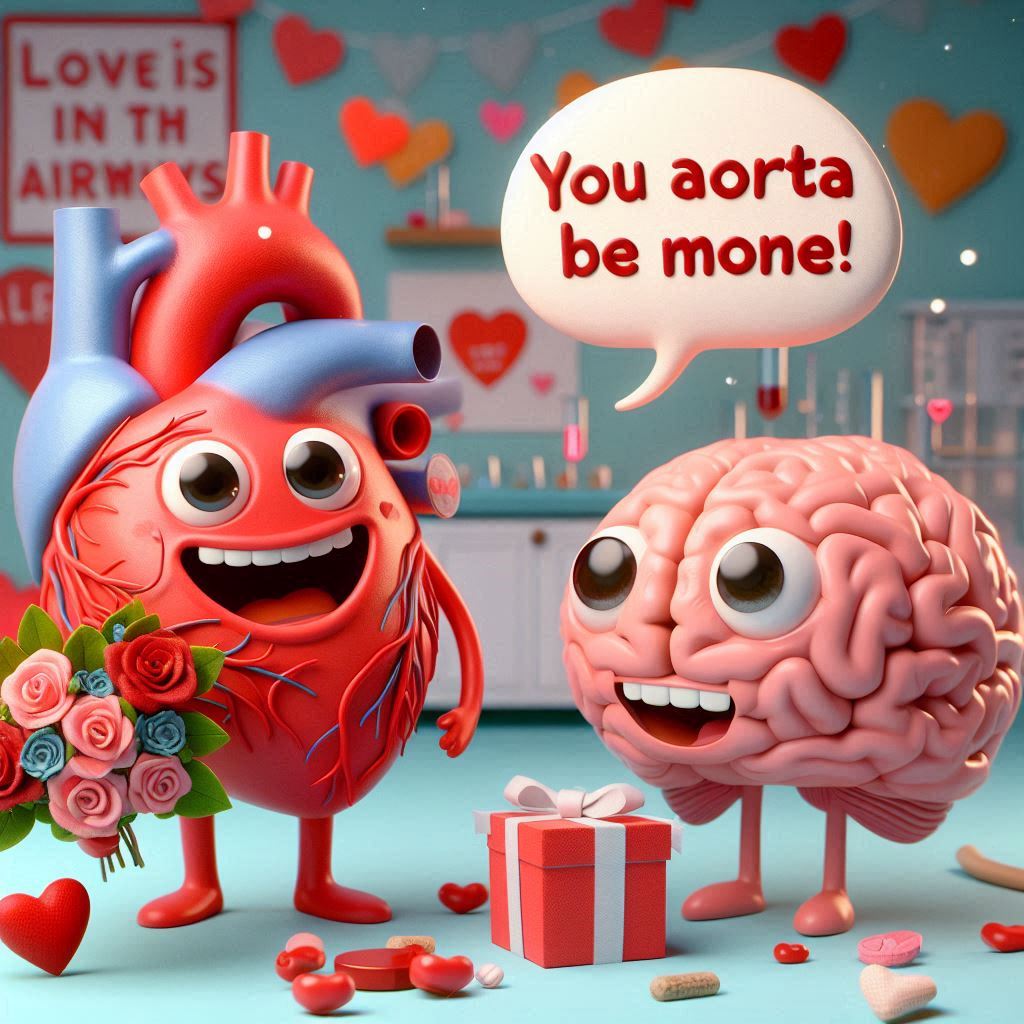Anatomy Valentine Puns