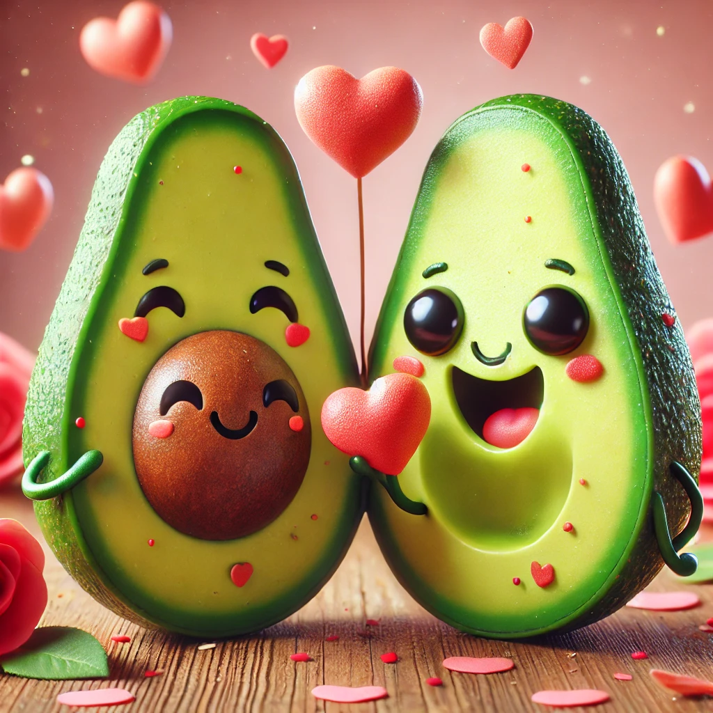 Avocado Valentines Puns