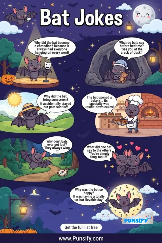 169+ Hilarious Bat Jokes That Will Have You Wing-ing with Laughter
