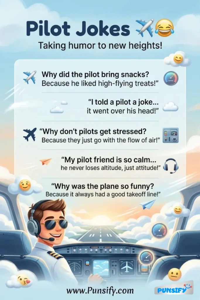 183+ Hilarious Pilot Jokes and Puns for a High-Flying Laugh Adventure
