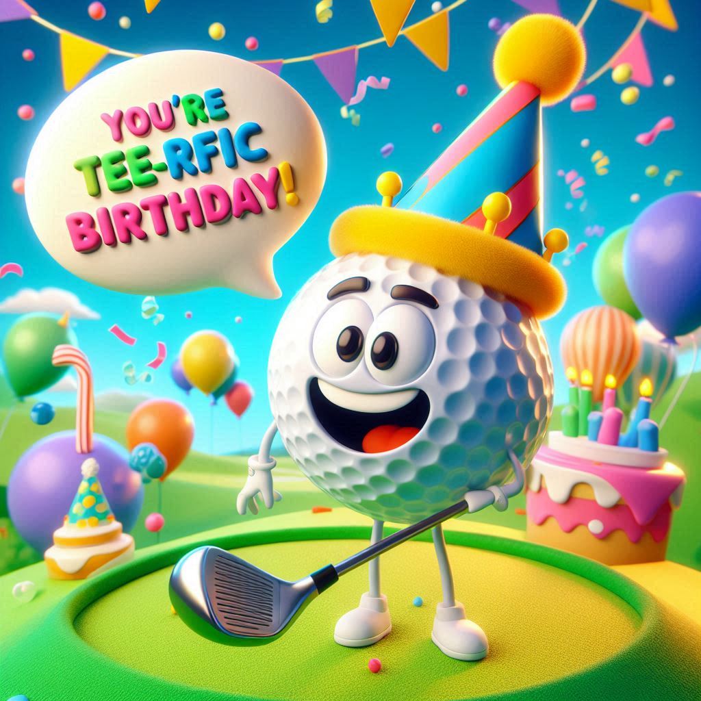 Birthday Golf Puns
