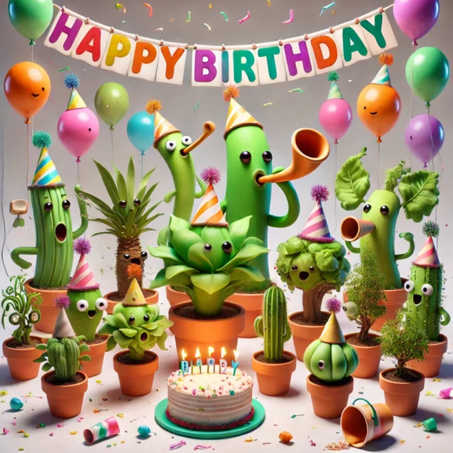 Birthday Plant Puns