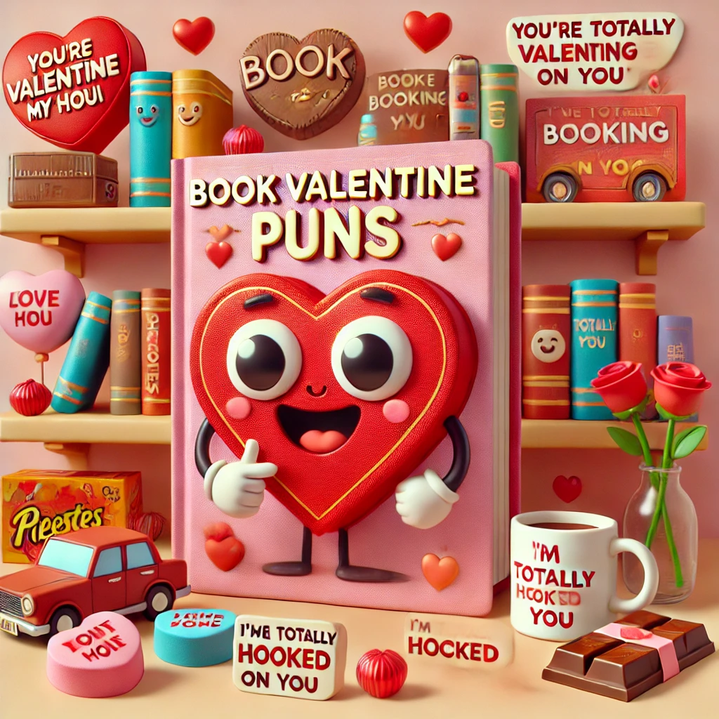 Book Valentine Puns