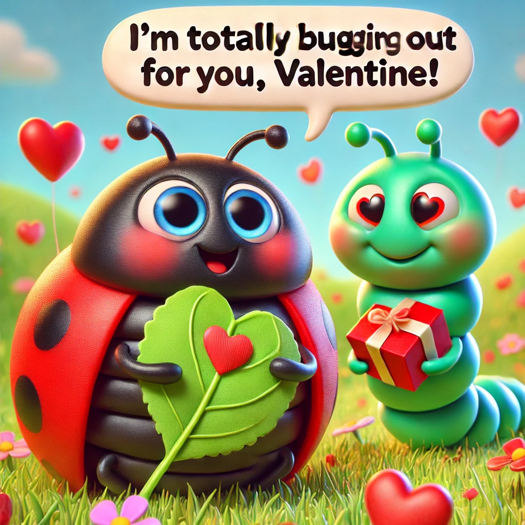 Bug Valentines Day Puns