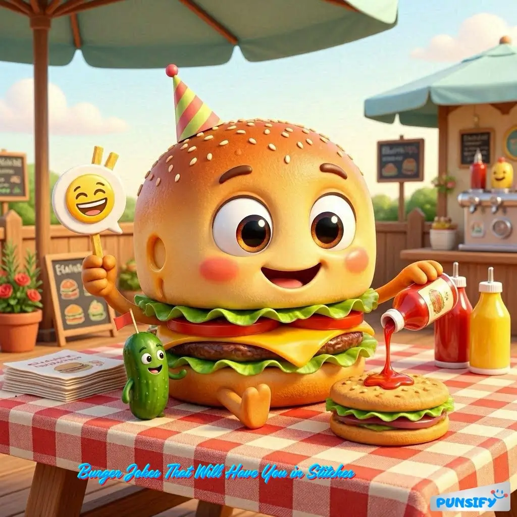 173+ Hilarious Burger Jokes & Puns That Will Lettuce Laugh Until We Fry!