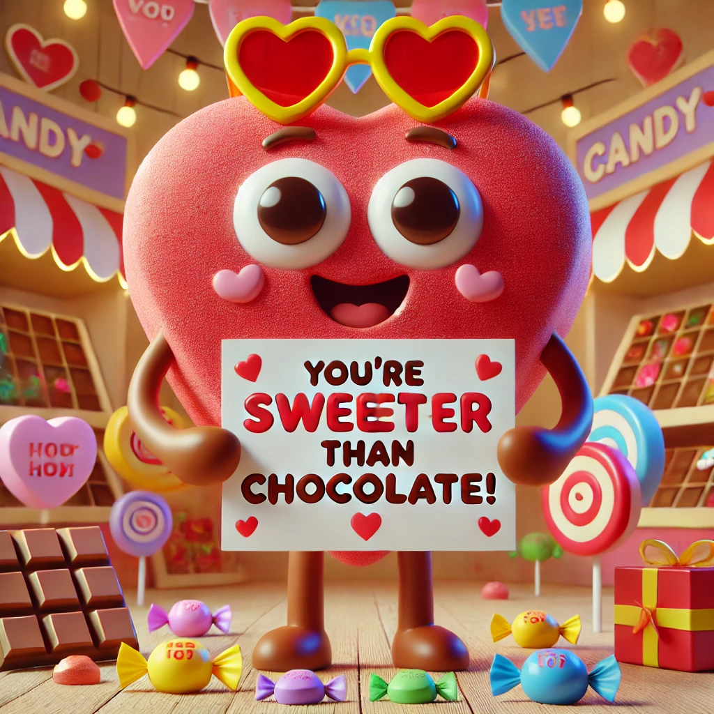 Candy Valentines Day Puns