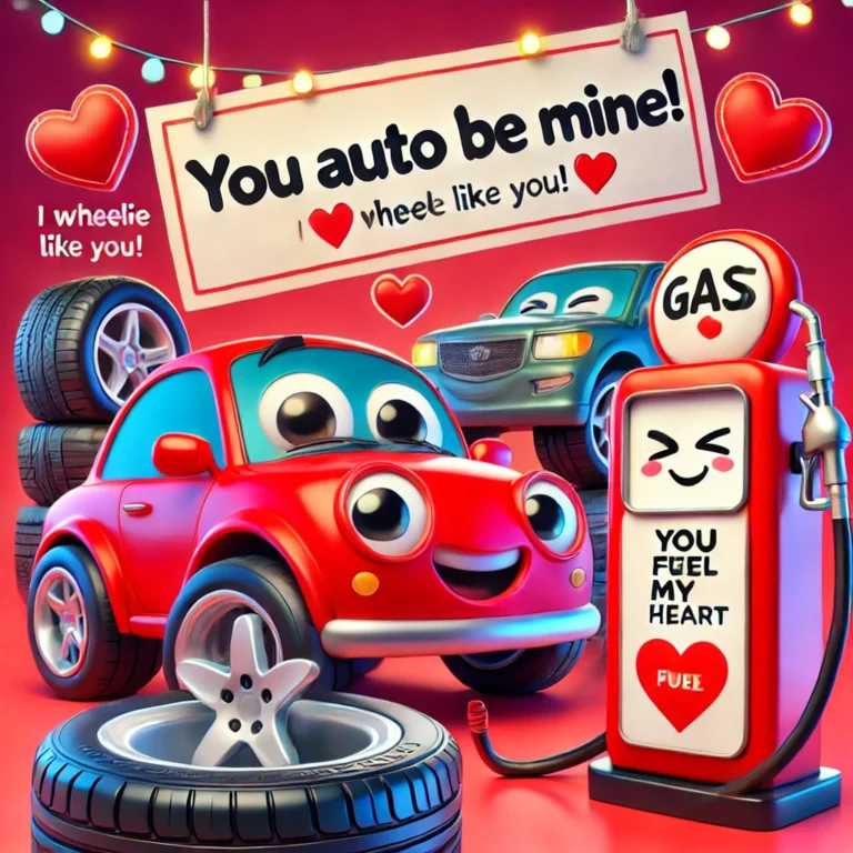 Car Valentines Day Puns