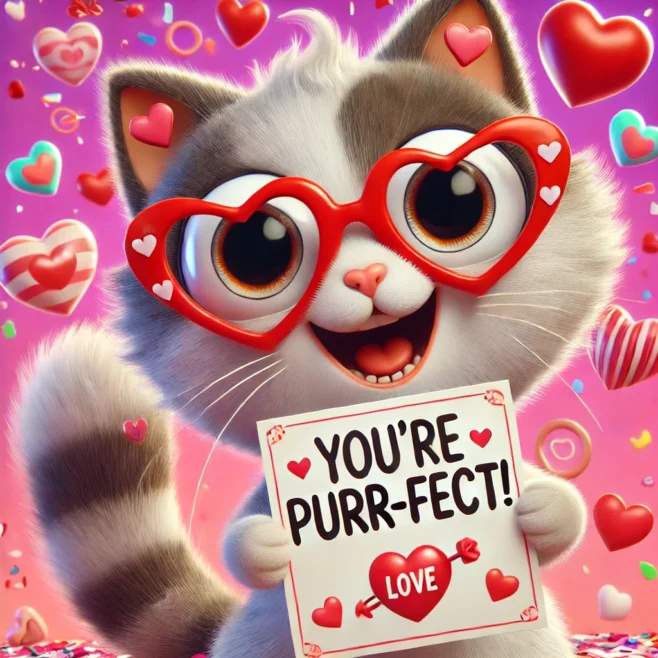 Cat Valentines Day Puns